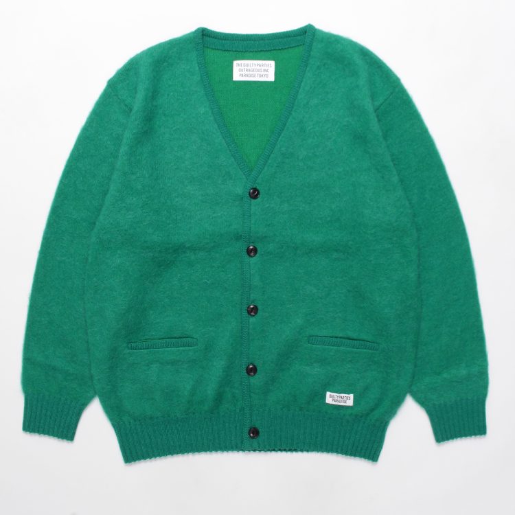 WACKO MARIA (ワコマリア) 22FW MOHAIR CARDIGAN モヘア カーディガン 