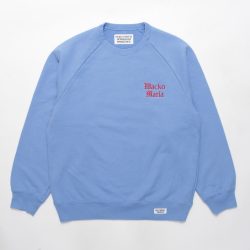 WASHED HEAVY WEIGHT CREW NECK SWEAT SHIRT