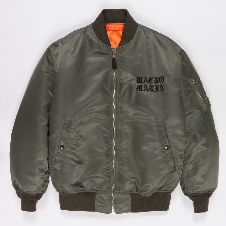 WACKO MARIA ワコマリア MA-1 FLIGHT JACKET M-