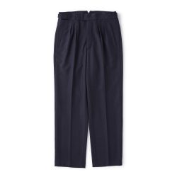 DOUBLE-PLEATED SMARTY TROUSER