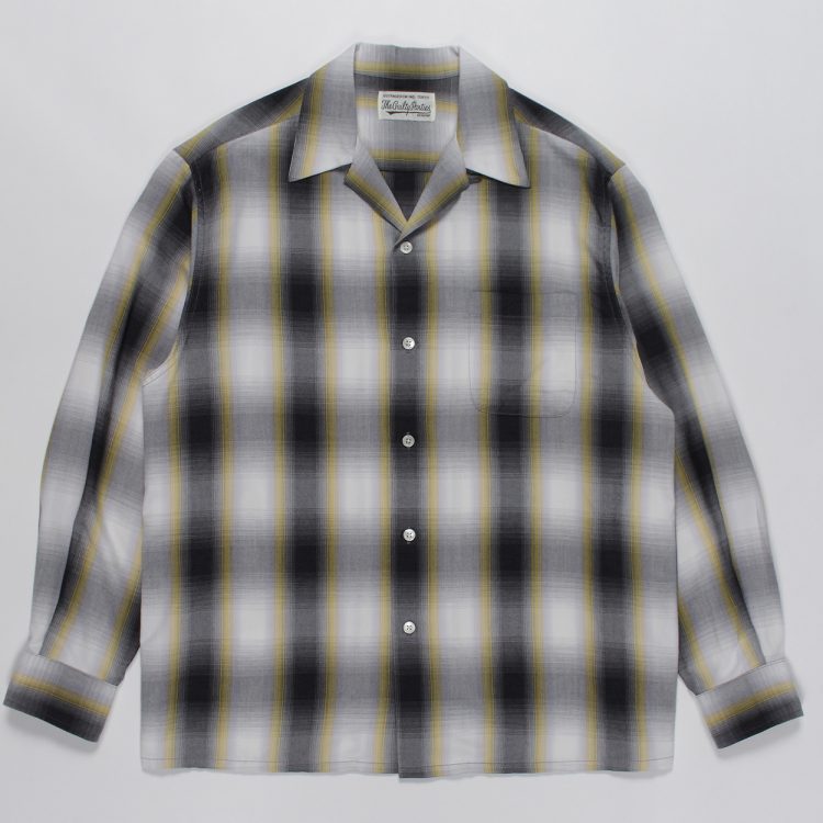 WACKO MARIA (ワコマリア) 22FW CHECK SHIRTS オンブレチェックシャツ ...