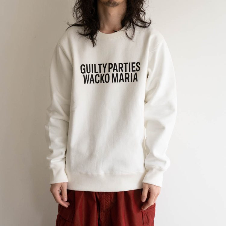 WACKO MARIA HEAVY WEIGHT CREW SWEAT S