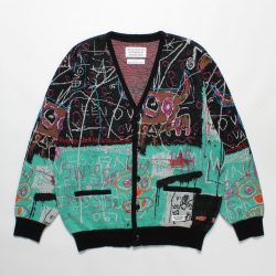 JEAN-MICHEL BASQUIAT / CARDIGAN (TYPE-2)