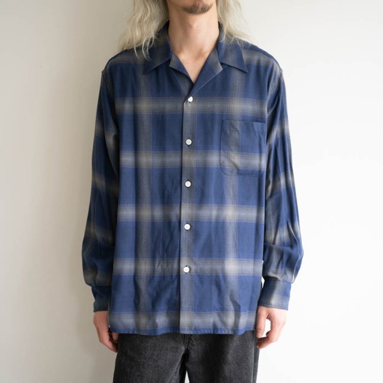 WACKO MARIA (ワコマリア) 23SS CHECK SHIRTS オンブレ チェックシャツ | kaddish