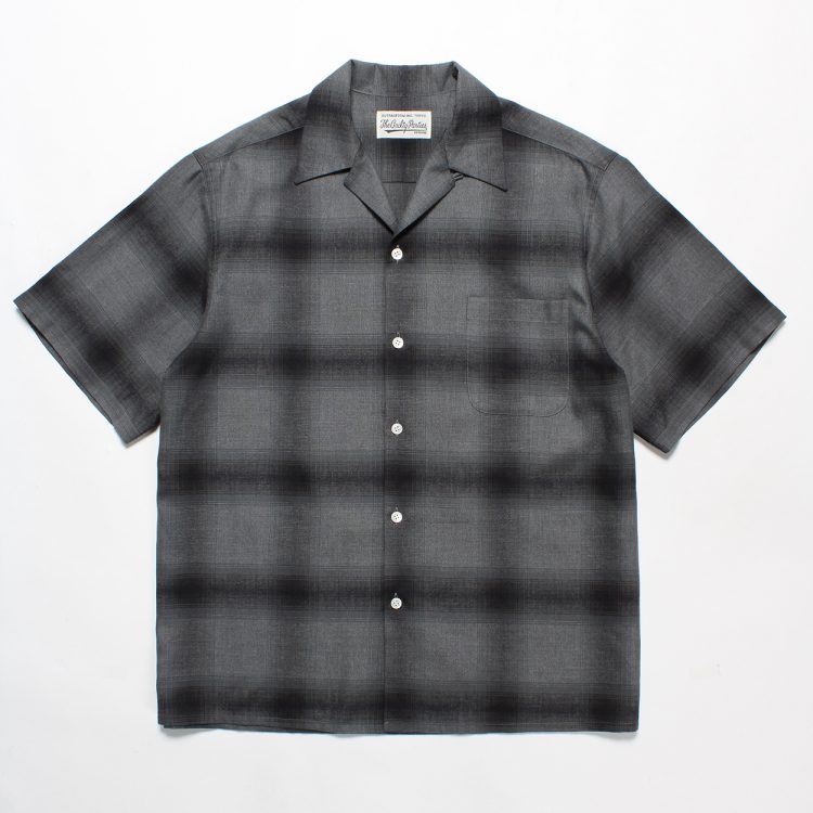 WACKO MARIA (ワコマリア) 23SS CHECK SHIRTS オンブレ チェックシャツ