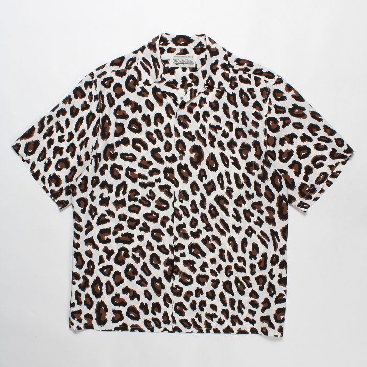 WACKO MARIA (ワコマリア)23SS HAWAIAN SHIRT LEOPARD レオパード 