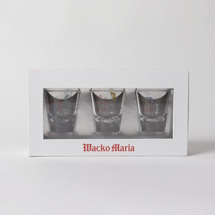 WACKO MARIA (ワコマリア) SHOT GLASS ショットグラス 世界平和 | kaddish