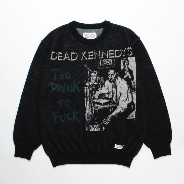 WACKO MARIA (ワコマリア) DEAD KENNEDYS MOHAIR SWEATER モヘア | kaddish