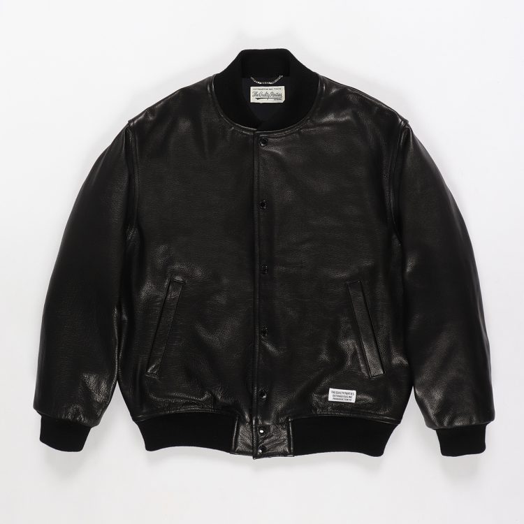 WACKOMARIA LEATHER BOMBER JACKET