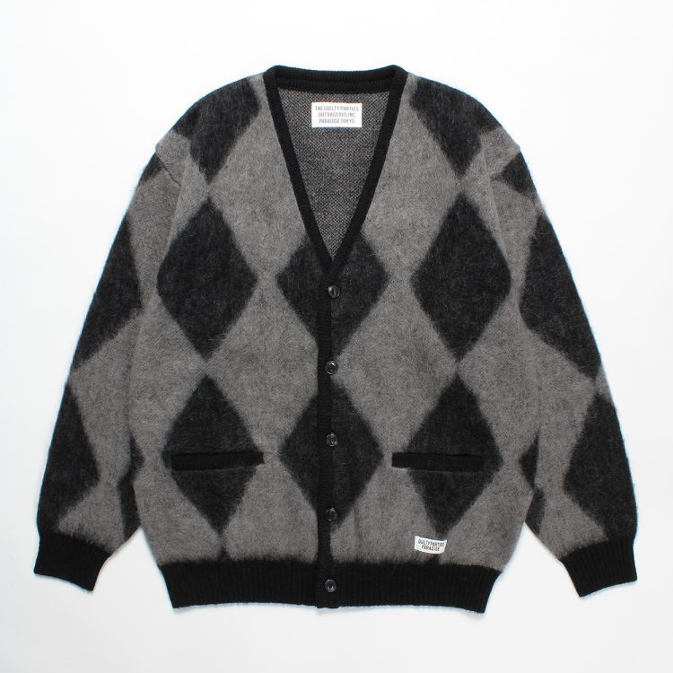 WACKO MARIA (ワコマリア) 23FW MOHAIR CARDIGAN モヘア カーディガン