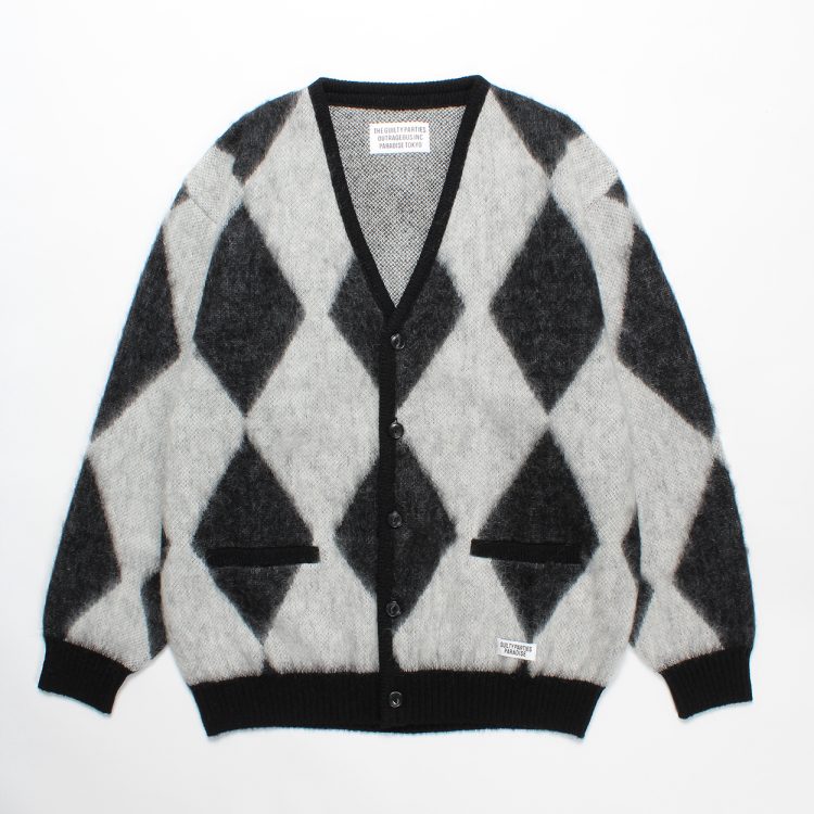 WACKO MARIA (ワコマリア) 23FW MOHAIR CARDIGAN モヘア カーディガン 