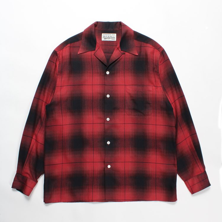 WACKO MARIA (ワコマリア) 23FW OMBRE CHECK オンブレ チェック シャツ ...