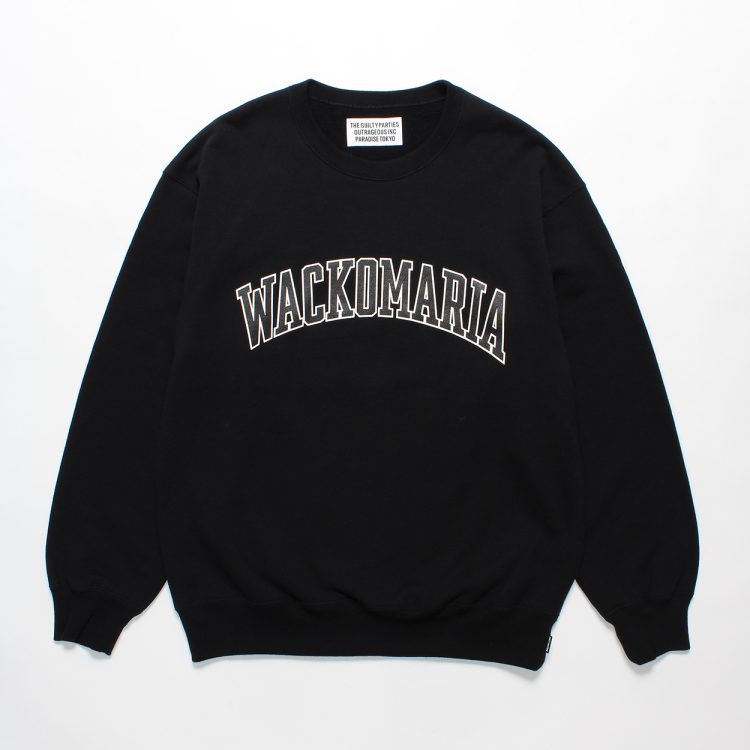 WACKO MARIA CREW NECK SWEAT SHIRT - スウェット