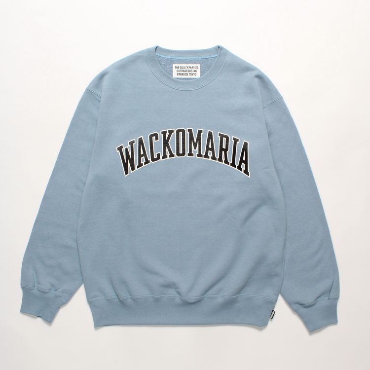 WACKO MARIA (ワコマリア) MIDDLE WEIGHT CREW NECK SWEAT | kaddish