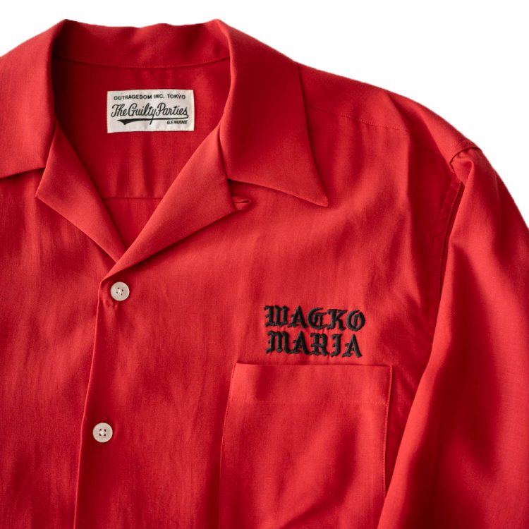 WACKO MARIA (ワコマリア) 24SS 50's SHIRTS オープンシャツ