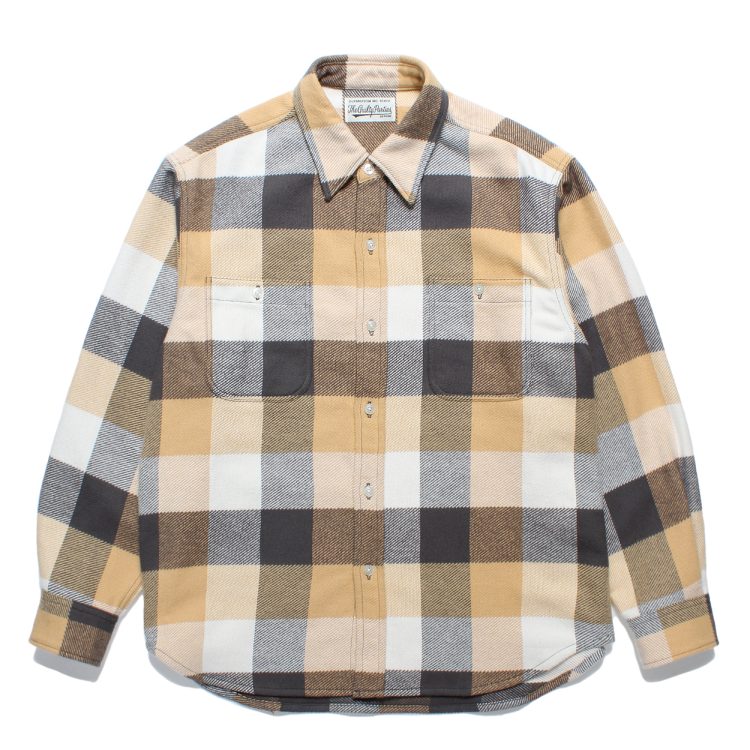 WACKO MARIA (ワコマリア) FLANNEL REGULAR SHIRT ネルシャツ | kaddish