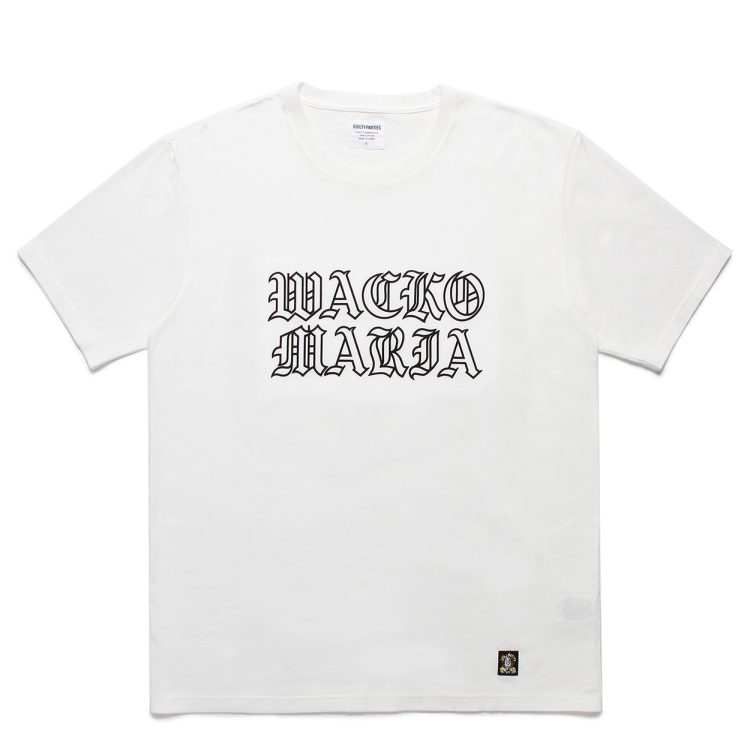 安い新作WACKO MARIA ワコマリア STANDARD T-SHIRT Tシャツ/カットソー(半袖/袖なし)