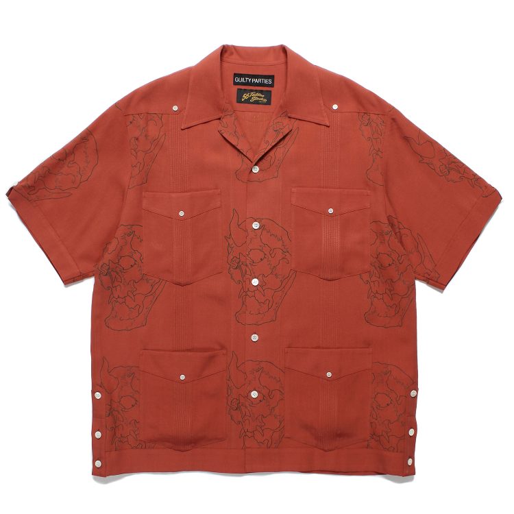 WACKO MARIA (ワコマリア) 56 TATTOO STUDIO CUBA SHIRT | kaddish