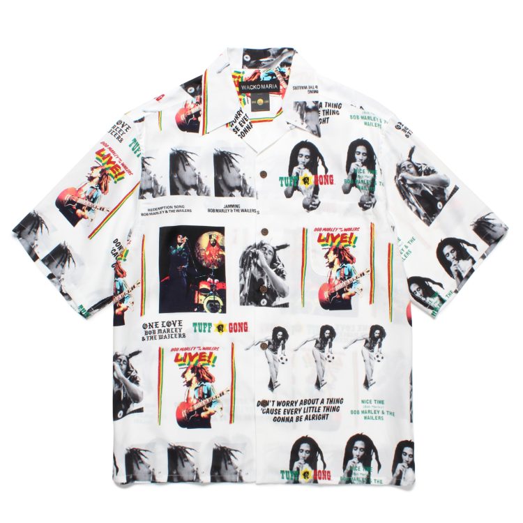 WACKO MARIA (ワコマリア) BOB MARLEY HAWAIIAN SHIRT アロハ