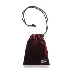 VELVET SHOULDER POUCH