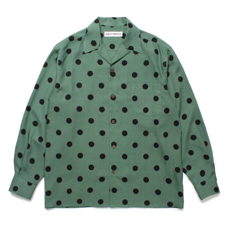WACKO MARIA (ワコマリア) 24FWE HAWAIIAN SHIRT ドット アロハ