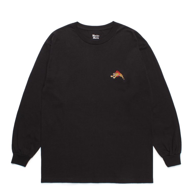 【ワコマリア】ロンT ブラック　Mサイズ WACKO MARIA - ワコマリア ロゴ Tシャツ カットソー 長袖