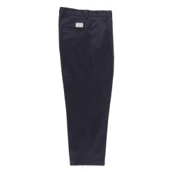 DOUBLE PLEATED CHINO TROUSERS