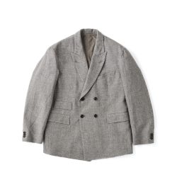 DOUBLE-BREASTED SWING JACKET