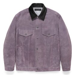 SUEDE LEATHER TRUCKER JACKET