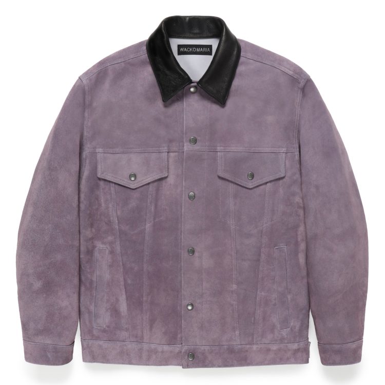 WACKO MARIA (ワコマリア) SUEDE TRUCKER JACKET レザージャケット | kaddish