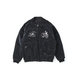 FADED VELVET SOUVENIR JACKET