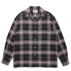 OMBRE CHECK OPEN COLLAR SHIRT L/S (TYPE-3)