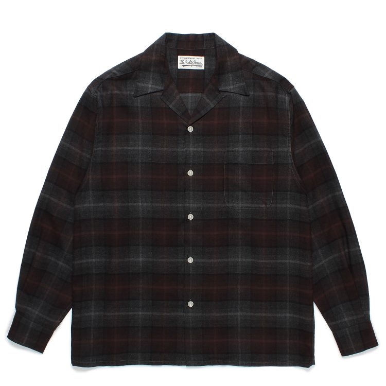 WACKO MARIA (ワコマリア) 24FW OMBRE CHECK オンブレ チェック シャツ | kaddish