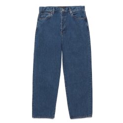 WASHED DENIM PANTS