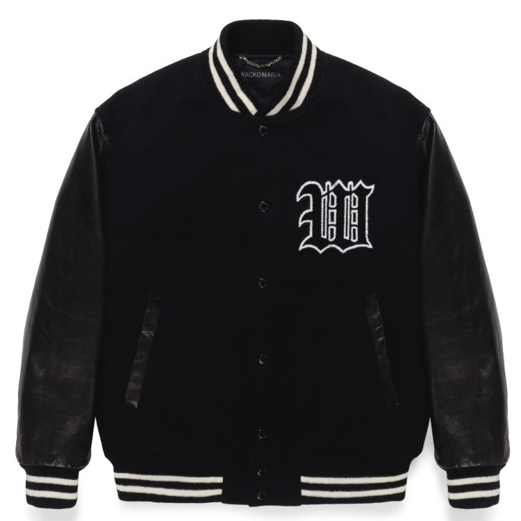 WACKO MARIA (ワコマリア) LEATHER VARSITY JACKET スタジャン | kaddish