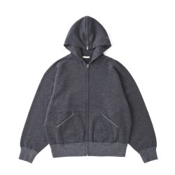 ZIP-FRONT ATHLETIC HOODIE