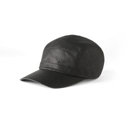 PATINA DEERSKIN FRONT BELTED WORK CAP