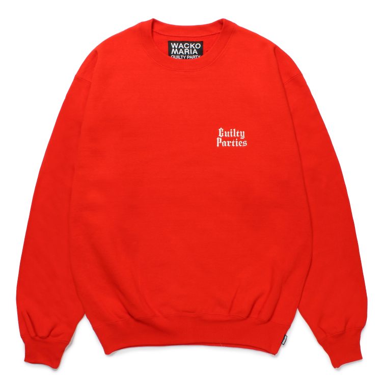 WACKO MARIAワコマリア　CREW NECK SWEAT WACKO MARIA (ワコマリア) HEAVY WEIGHT CREW NECK SWEAT SHIRT