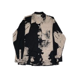 TSUJIMURA SHIRO ABSTRACT PAINT SHIRTS (Long-sleeve)-A