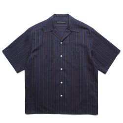 STRIPED OPEN COLLAR SHIRT S/S (TYPE-2)