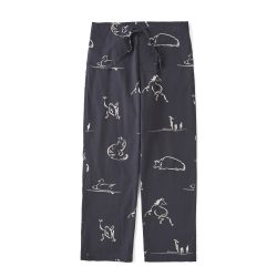 ORIGINAL PRINTED EASY TROUSER (Animal Drawing)