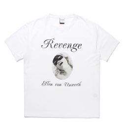 ELLEN VON UNWERTH / WASHED HEAVY WEIGHT CREW NECK T-SHIRT (TYPE-1)