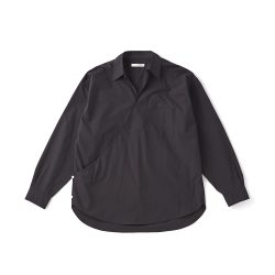 ASYMMETRY FRONT TUNIC SHIRTS (Long-Sleeve)