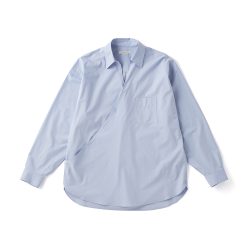 ASYMMETRY FRONT TUNIC SHIRTS (Long-Sleeve)