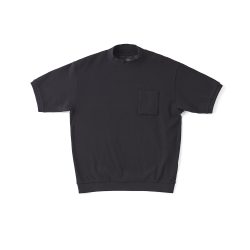MOCK-NECK NEP RIBED TOPS