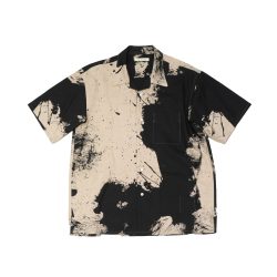 TSUJIMURA SHIRO ABSTRACT PAINT SHIRTS (Short-sleeve)-B