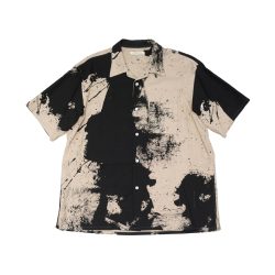 TSUJIMURA SHIRO ABSTRACT PAINT SHIRTS (Short-sleeve)-A