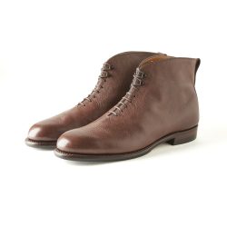 “The Bookmaker” ARTISAN LEATHER WHOLE-CUT BOOTS