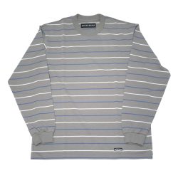STRIPED CREW NECK LONG SLEEVE T-SHIRT (TYPE-2)