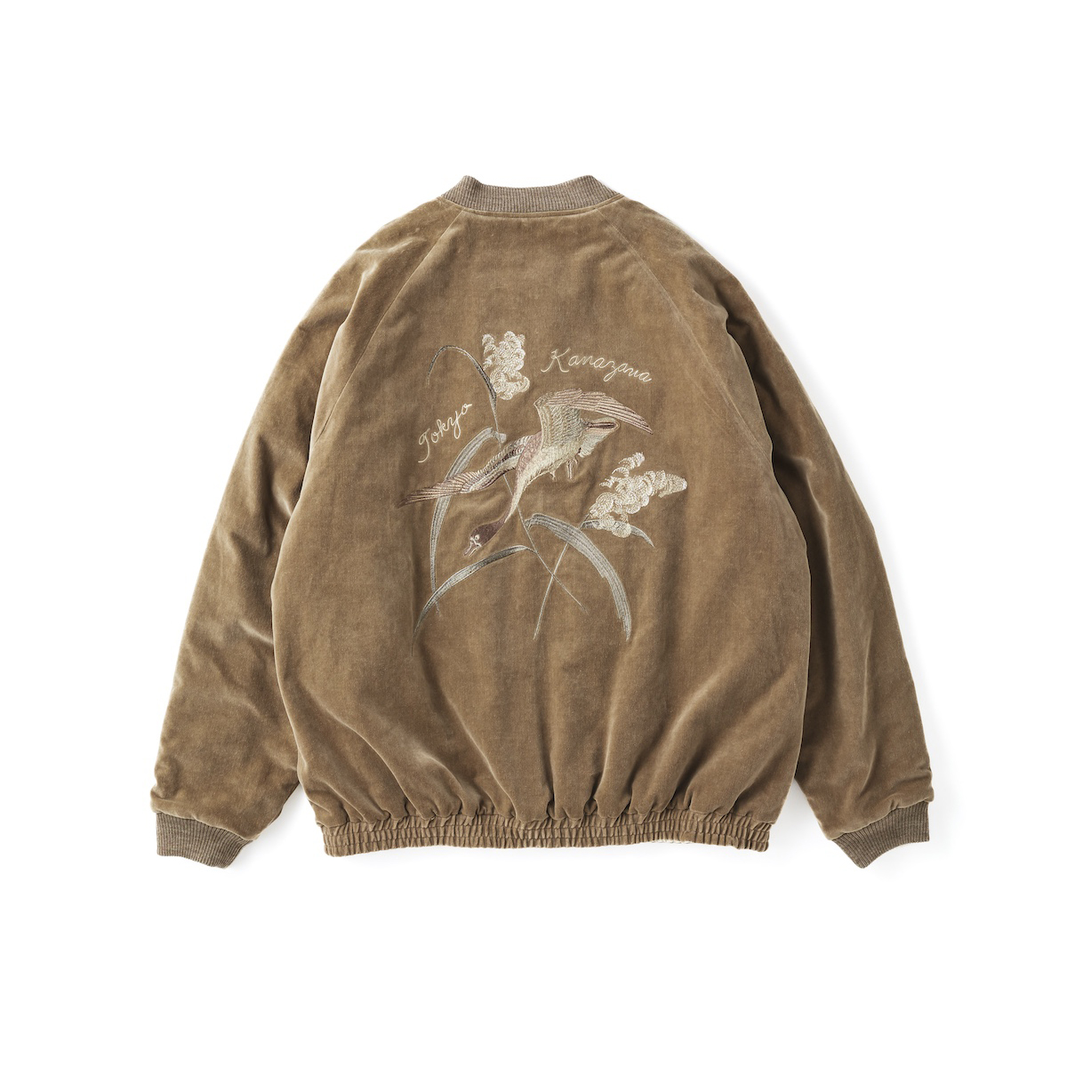 FADED VELVET SOUVENIR JACKET